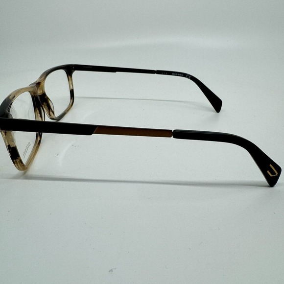 DIESEL DL5140 Col. 047 Eyeglasses Frames Men Yellow Black 54-15-145‎ H10520